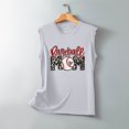 thumbnail image 4 of ICHUANYI Clearance Women Printing Tank Fit Round-Neck Sleeveless Pullover Tee Tops(White, S) ICHUANYI WER2023081502627, 4 of 5