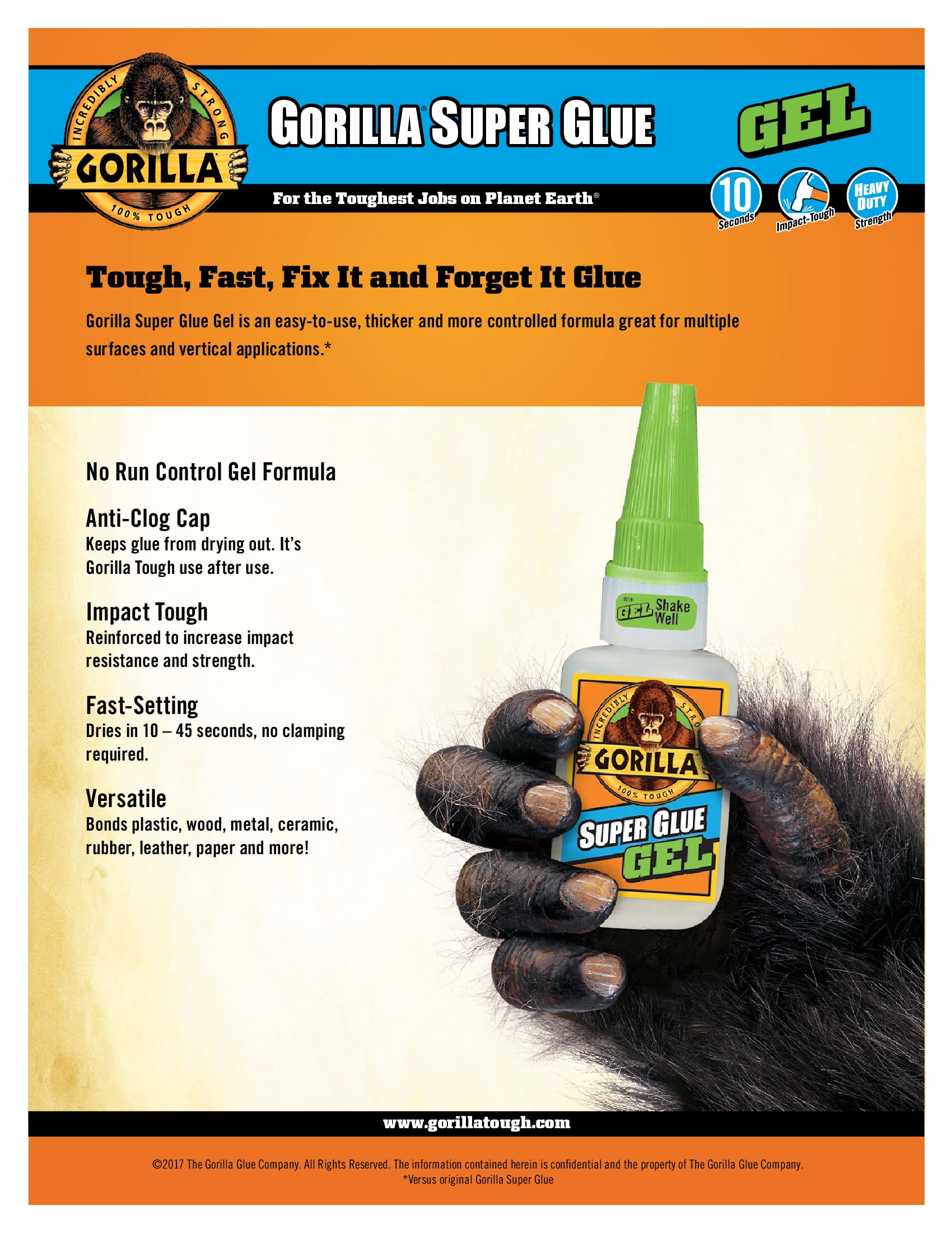 Gorilla Glue 15g Clear Gel : Target