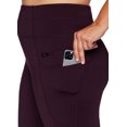 thumbnail image 2 of RBX Active Women's Plus Size Full Length High Waist Fleece Lined Leggings with Pockets, 2 of 6