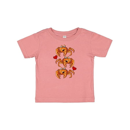 

Inktastic Crab Lover Cute Beach Gift Baby Boy or Baby Girl T-Shirt