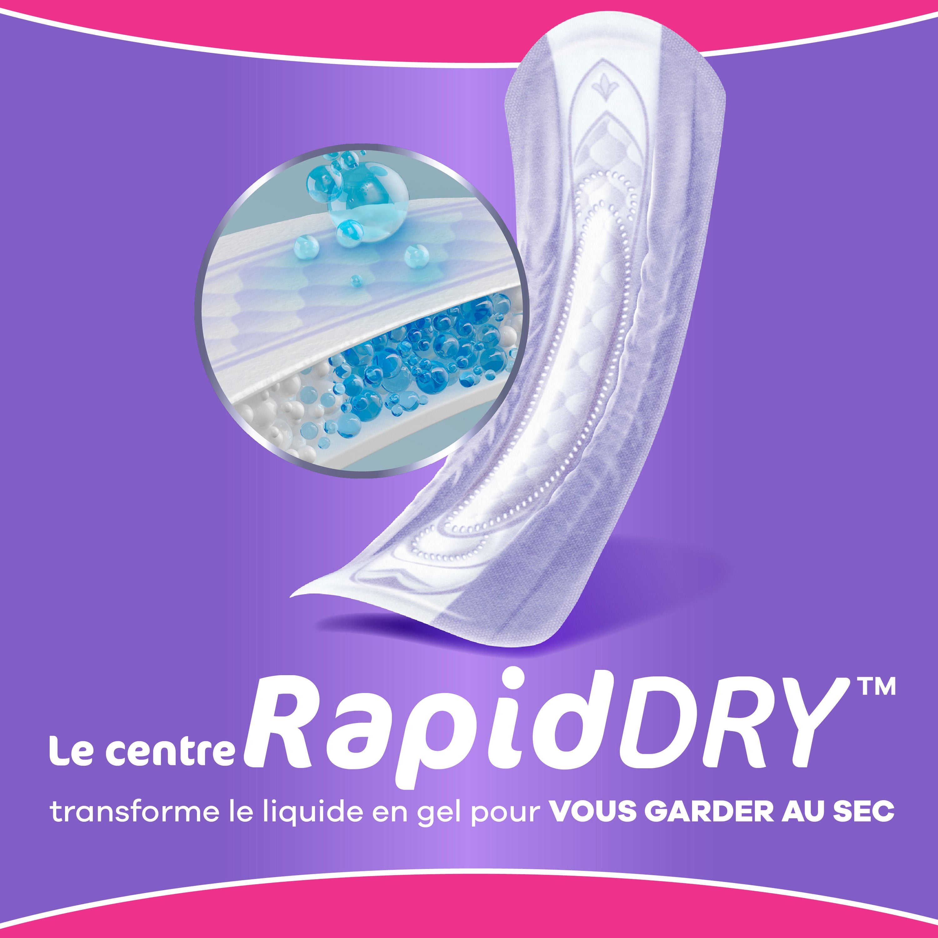 Always Discreet Adult Incontinence Pads for Women, Maximum Absorbency, Regular Length, Postpartum Pads, 48 Count