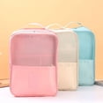 thumbnail image 3 of Bolsa de zapatos de viaje portátil de 3 capas, artículos de tocador multifunción, artículos diversos, ropa interior, bolsas, organizador de zapatos, accesorios de almacenamiento, 3 of 5