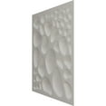 thumbnail image 4 of Ekena Millwork 19 5/8"W x 19 5/8"H Shale EnduraWall Decorative 3D Wall Panel, UltraCover Satin Smokey Beige (Covers 2.67 Sq. Ft.), 4 of 6