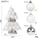 thumbnail image 1 of XWSHYW Adornos Colgantes Accesorios Colgantes de Bolas Navideñas Adornos para Árboles de Navidad Bola Navideña Bola de Plástico Transparente, 1 of 2