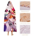 thumbnail image 3 of Hazbin Hotel Hooded Blanket Poncho Wearable Blanket Hoodie Cozy Soft Warm Flannel Fleece Throw Blanket for Women Men Boys Girls, 3 of 7