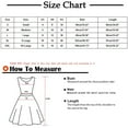 thumbnail image 3 of Honeeladyy Clearance under 10$ Summer Mini Dresses for Women Summer Crewneck Floral Print Dress Ruffles Sleeveless Elastic Waist Dress, 3 of 9