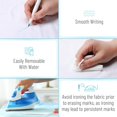 thumbnail image 3 of miduoduo-- Fabric Markers for Sewing, 5 Pack, Blue, Erasable, Water Soluble Fabric Marker, Fabric Pens for Sewing Erasable, Washable Fabric Marker, Water Soluble Pen, Fabric Marking Pens for Sewing, 3 of 4