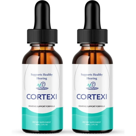 (2 Pack) Cortexi Drops Liquid, Cortexi Hearing Support Drops - Advanced Formula for Ear Health, Cortexin Drops, Cortexi 24, Maximum Strength Cor texi Reviews