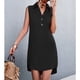 thumbnail image 1 of Vestido Sin Mangas Con Cuello En V Vestido Sin Mangas Con Cuello En V Verano Con Cuello En V Vestido Sin Mangas Mujer Transpirable Casual Vestido Corto Sin Mangas Dividido Para, 1 of 5