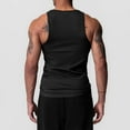 thumbnail image 4 of Men's Premium Cotton Tank Top Breathable Sleeveless Undershirt Ideal For Gym, 4 of 5