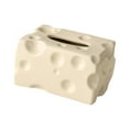 thumbnail image 4 of Baoblaze Tissue Box Cover Cheese Shaped Tissue Dispenser Box for Hotel Office Kitchen Beige, 4 of 8