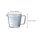 thumbnail image 3 of Vaso medidor de vidrio resistente al calor con tapa de vidrio para el hogar, 1 unidad, 3 of 5