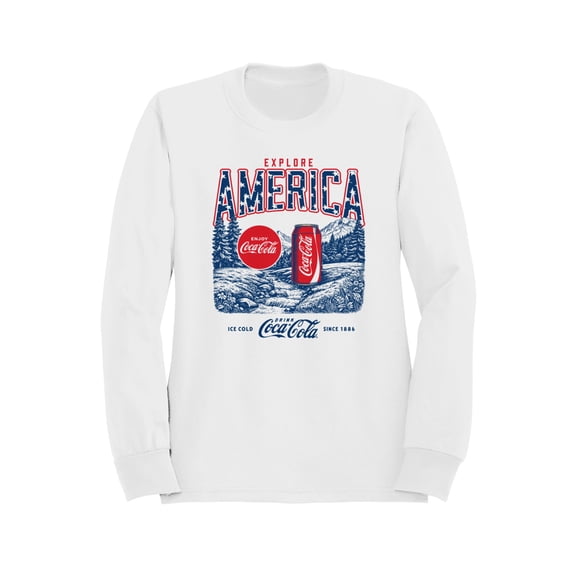 Officially Licensed Coca Cola Explore America Coca-Cola Adventure Women's Sweatshirt