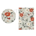 thumbnail image 5 of Yayeee Garden Flag 12" x 18" Double Sided Outdoor Yard Lawn Holiday Decorations, Red and White Floral Pattern, 5 of 6