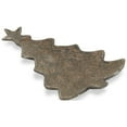 thumbnail image 3 of Contemporary Home Living 8.75" Brown Cast iron Christmas Tree Table Piece, 3 of 5