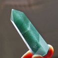 thumbnail image 4 of TOWED22 Natural Fluorite Quartz Healing Hexagonal Bar Point(Green), 4 of 5