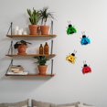 thumbnail image 3 of Arte de pared de abeja de metal, 4 piezas Decoración de jardín Adornos de abejorro de abeja de metal Escultura de metal de insectos de metal para jardín al aire libre Decoración de cercas de césped Sa, 3 of 5