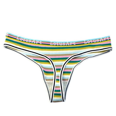 

YDKZYMD Women Briefs Panties Graphic LaceBreathable Print Striped Panties Briefs