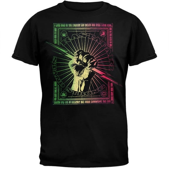 Rastafari - Rasta Stand Strong Adult T-Shirt - 2X-Large