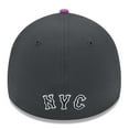 thumbnail image 4 of Men's New Era Graphite New York Mets 2024 City Connect 39THIRTY Flex Hat, 4 of 5