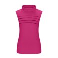 thumbnail image 6 of ylioge Sleeveless Tank Tops for Women Plus Size S-5X Mock Neck Camisoles Vests Womens Trendy Stretchy Slim Pullover Solid Color Basic Beach Cami Top, 6 of 8