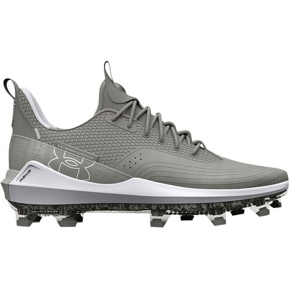 Mens UNDER ARMOUR HARPER LOW ST HYBRID METAL/TPU BASEBALL CLEATS GREY Size 8.5 Under Armour Men main image 4