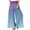 Purple pants for women, variant on Wycnly on Sale Pants for Women Womens Linen Pants Summer Fashion Gradient Print Loose Wide Leg Palazzo Long Pants Casual Elastic Waist Ladies Trousers