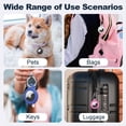 thumbnail image 6 of WILLED 4 Pack Air Tag Case with Keychain for Apple Airtags, Lightweight Anti-Scratch, Easy Installation, Shockproof & Dustproof for GPS, Luggage, Keys, Kids, Pet Collar, 6 of 6
