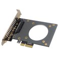 thumbnail image 4 of U.2 SFF-8639 To PCI-EX4 Expansion Card 4000MB/s PCI-E GEN3 Support U.2 NVME SSD, 4 of 8