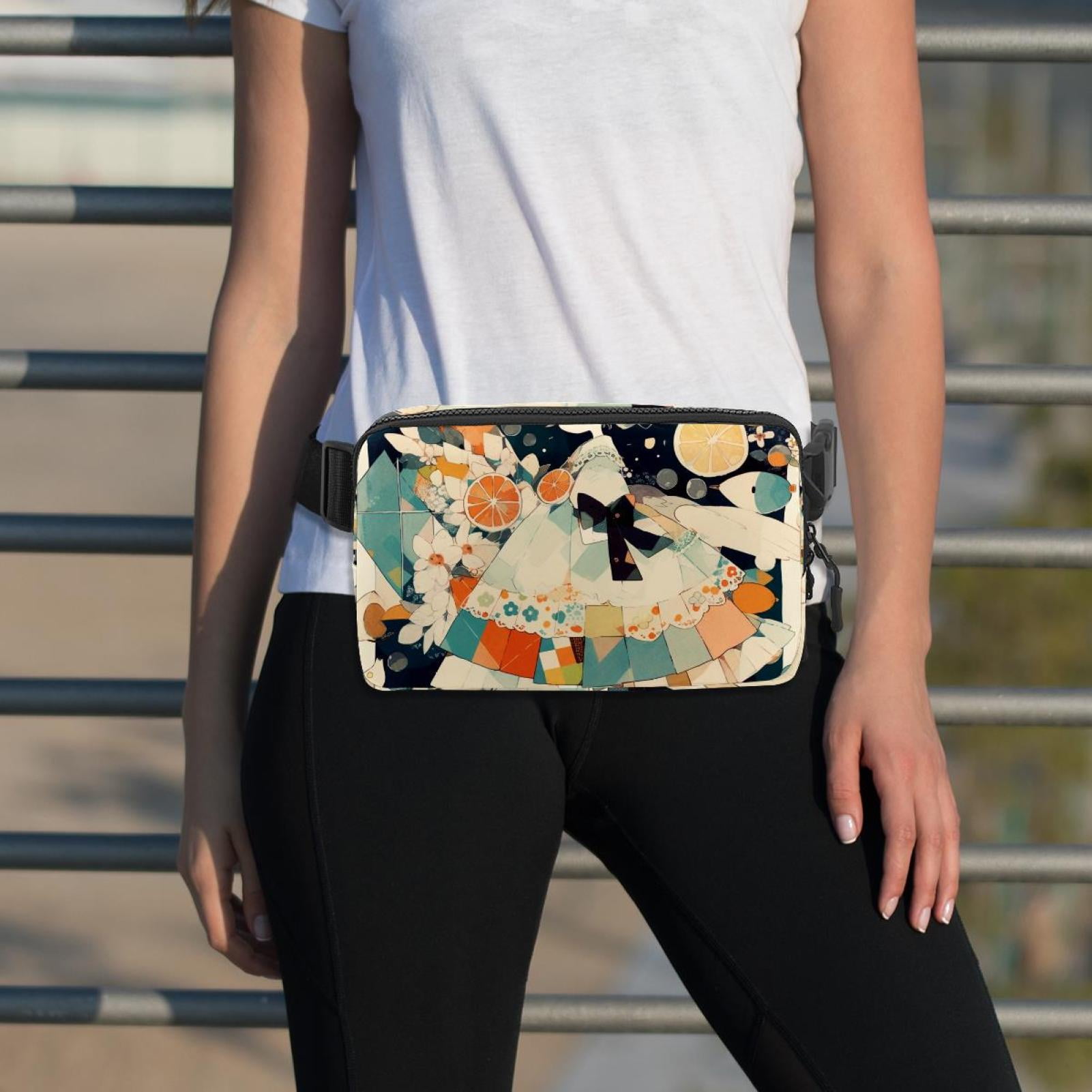Cartoons Lightweight Adjustable Running Belt with Extension Strap - Unisex Fanny Bag Crossbody Bag Cross Body Bag