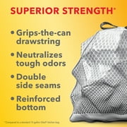 Glad ForceFlex MaxStrength with Clorox Trash Bags, 13 Gal, Eucalyptus and Peppermint, 40 Ct