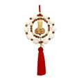 thumbnail image 4 of BAOSITY Buddha Car Hanging Ornament Buddha Statue Car Pendant Auto Interior Dangle Good Luck Resin Decorative Rearview Mirror Pendant Red, 4 of 8