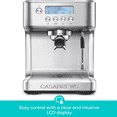 thumbnail image 3 of CASABREWS ULTRA Espresso Machine, Professional 20 Bar Espresso Maker with 58mm Commercial Portafilter, Adjustable PID Temperature Control, LCD Display & Steam Wand, 3 of 11