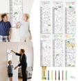 thumbnail image 4 of Children's Height Stickers Painting Stickers Measuring Height Ruler Diy Wall Stickers Parent Child Interactive Painting Set Arts And Crafts for Kids Ages 8-12 Girls Easter Crafts for Kids Ages 8-12, 4 of 4