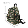 thumbnail image 3 of FORMRS Kids School Backpack with Front Zippered Pocket 12" Student Travel Daypack, Pink Geometric Flowers, 3 of 6