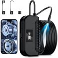 thumbnail image 1 of Caméra d'Inspection de Tuyau 10M, Caméra Autofocus WiFi HD 1080P IP67 Étanche 8mm Caméras d'Inspection Semi-Rigides, 2600 mAh, Compatible avec iOS, Android, Tablette, 1 of 5