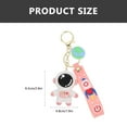 thumbnail image 3 of MasteelfCA Cartoon Astronaut Key Chain Pendant PVC and Alloy Shell Compatible for Air Tag, 3 of 7