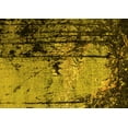 thumbnail image 1 of Ahgly Company Machine Washable Indoor Rectangle Oriental Yellow Industrial Area Rugs, 7' x 10', 1 of 4
