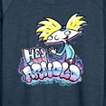 thumbnail image 3 of Hey Arnold! - Graffiti Arnold - Women's Lightweight French Terry Long Sleeve Shirt, 3 of 5