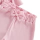 thumbnail image 2 of Conjunto de Mesa Redonda Niñas de Moda Casual Manga Corta Cuello Redondo Botón Pantalones Cortos Impresos Conjuntos para Viajes Diarios Casa Conjunto de Pantalones para Niñas de Vacaciones, 2 of 6