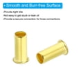 thumbnail image 4 of Uxcell 60Pcs Brass Compression Insert Compression Insert Tube Support for 5/16" OD Tube, 4 of 6