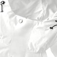thumbnail image 5 of Rain Jacket for Men Waterproof Lightweight Rain Coat Hiking Windbreaker Jacket with Hood, 5 of 7