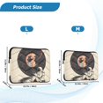 thumbnail image 4 of FORMRS 13"-13.3" Laptop Sleeve Protective Case Soft Carrying Quilted Computer Bag Cover, Space Record, 4 of 7