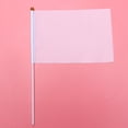 thumbnail image 4 of 24PCS Hand-cranked Bunting Hand-cranked Flag Commanding Referee Flag Hand-cranked Flag Command Flag (White), 4 of 8