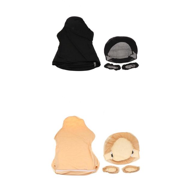 Funda para sillón giratorio de oficina Gloria 2 elásticas Camello + Negro