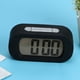 thumbnail image 4 of Reloj despertador digital con función de repetición, pantalla LCD, diseño de escritorio, mesita de noche negra, 4 of 8
