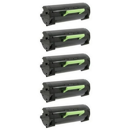 PrinterDash Compatible Replacement for LEX52D3H00/62D3H00-U_5PK - Black price history on PriceWatchPro