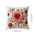 thumbnail image 3 of VWRXBZ Valentines Day Heart Pattern Pillowcase Linen Sofa Cushion Cover 45x45cm for Festive Living Room Bedroom Decoration Romantic Ambiance, 3 of 7