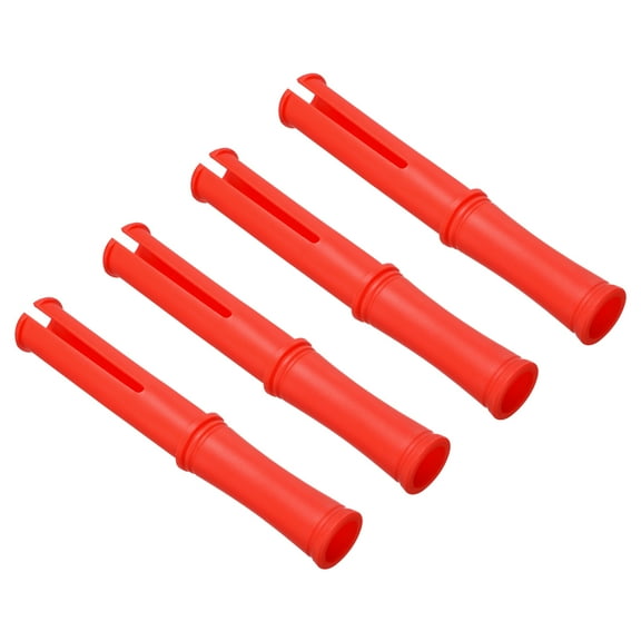 10inch Shrink Wrap Handle, 4 Pcs Stretch Wrap Dispenser Stretch Film Dispenser Small Hand for Furniture Moving, Red