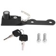 thumbnail image 2 of Senyar Motorcycle Helmet Lock,Black Alloy Lock Kit With 2Pcs Mounting Screw For MT-10 2016-2018/FZ-10 2016-2017, 2 of 8